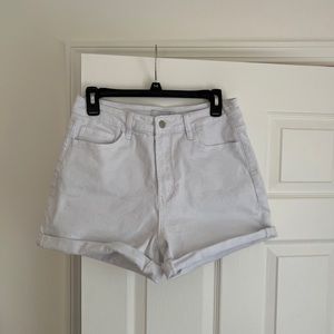 🎃Vervet white jean shorts